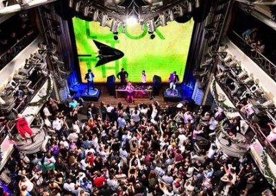 Kapital Disco, Madrid Spain, aerial picture, Tecnare Sound Systems