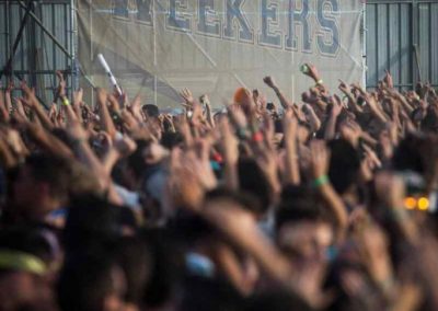 Weekend Beach Festival 2017, view of the crowd