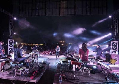 Weekend Beach Festival 2017, view of the stage