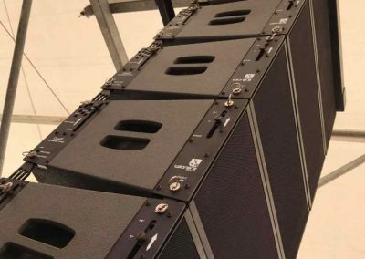 Weekend Beach Festival 2017, Tecnare Cla21 line array speaker