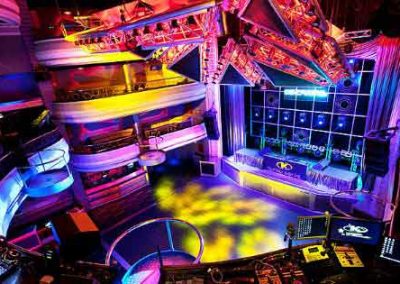 Kapital Disco, Madrid Spain, aerial picture, Tecnare Sound Systems