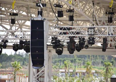 Tecnare Cla21 line array speaker in the Expo Antalya 2016 picture 2