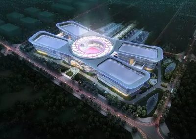 JiangXi-YiChun Big Data Center (China), aerial view