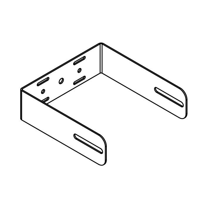 TUB-I6P U-Bracket 2