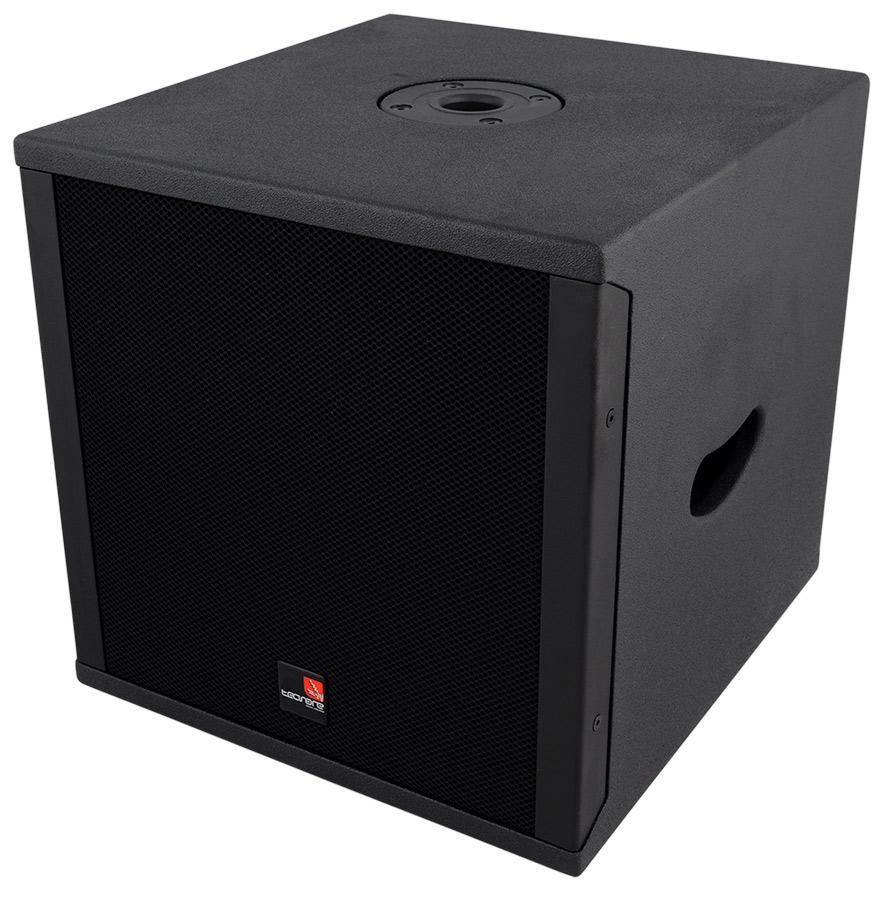 Tecnare SW12 Mini Subwoofer, top left view